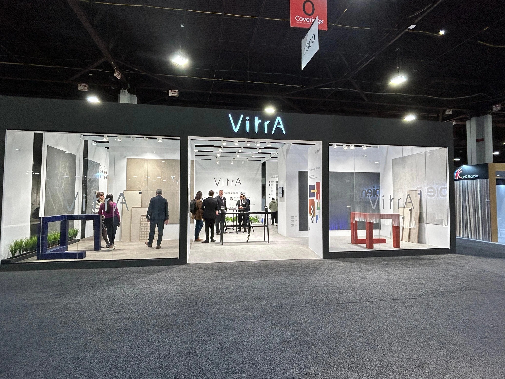 VitrA Karo, yeni ürünlerini ABD’deki Coverings Fuarı’nda sergiledi