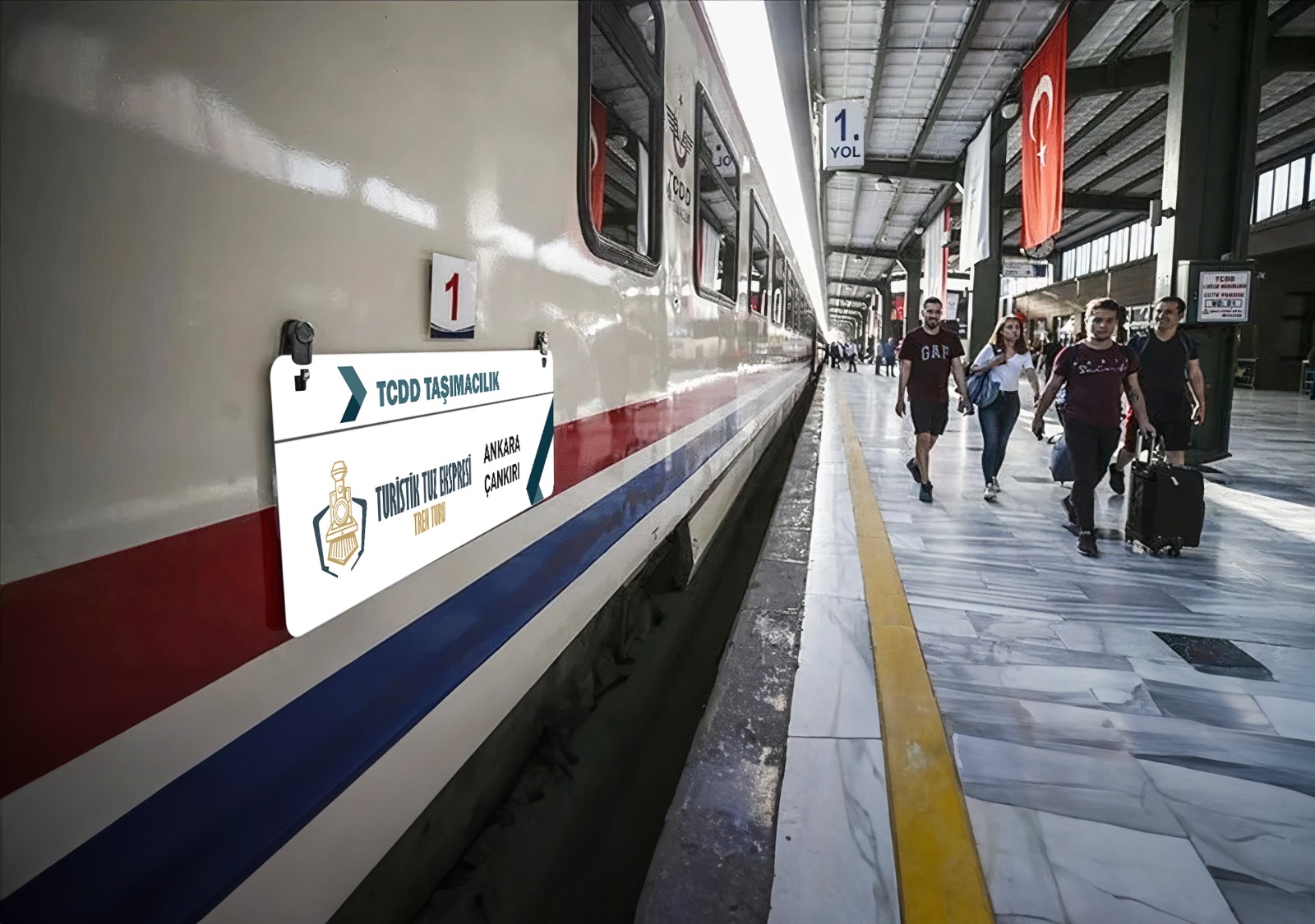 Turistik Tuz Ekspresi Yola Çıkıyor