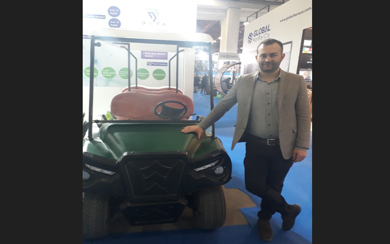“Elektrikli golf araçları tasarımı ve imalatı yapıyoruz”