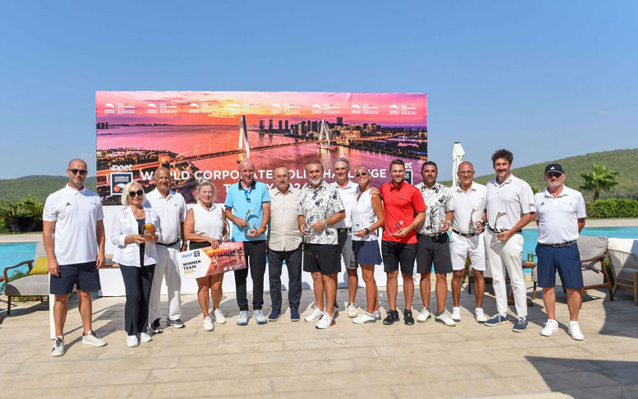 Dünya Kurumsal Golf Turnuvası Türkiye Finali’nde birincilik, ITA Jewellery Takımının…