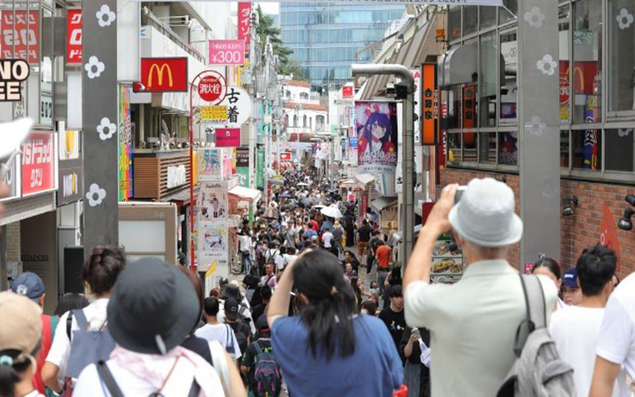 Japonya’ya turist akını sürüyor