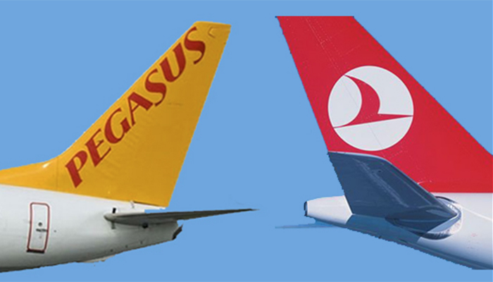 THY ve Pegasus’un bu gün yapılacak Beyrut seferleri iptal edildi