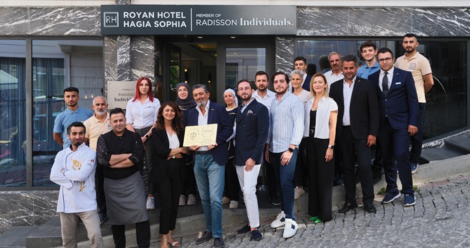 Royan Hotel Hagia Sophia Istanbul, a member of Radisson Individuals, Avrupa’nın En İyi Destinasyon Oteli Seçildi