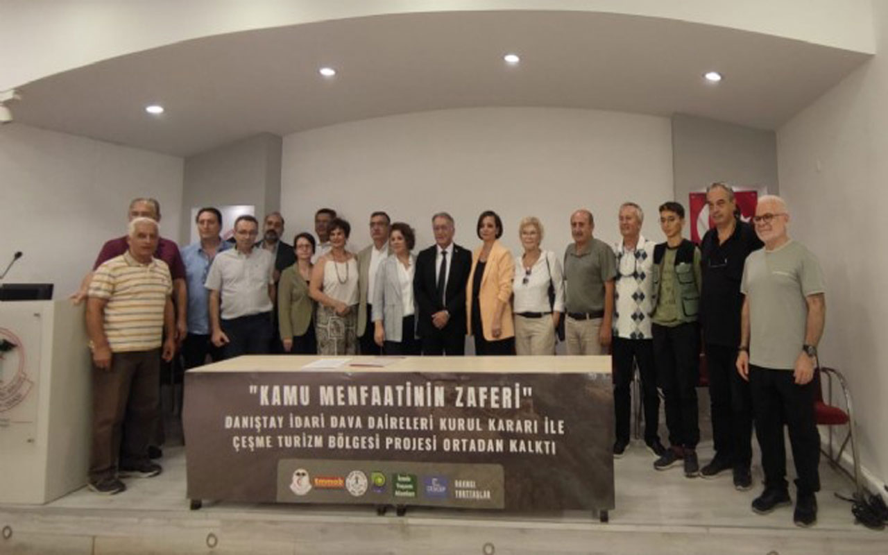 Çeşme Turizm Projesi iptal oldu