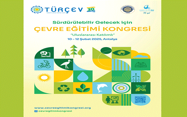“Çevre Eğitimi Kongresi” Antalya’da Düzenlenecek