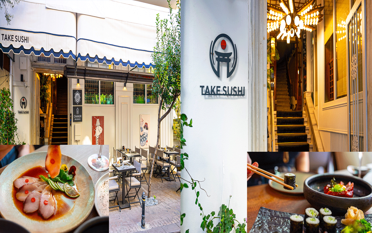 Take Sushi İstanbul Cihangir’de de Açıldı