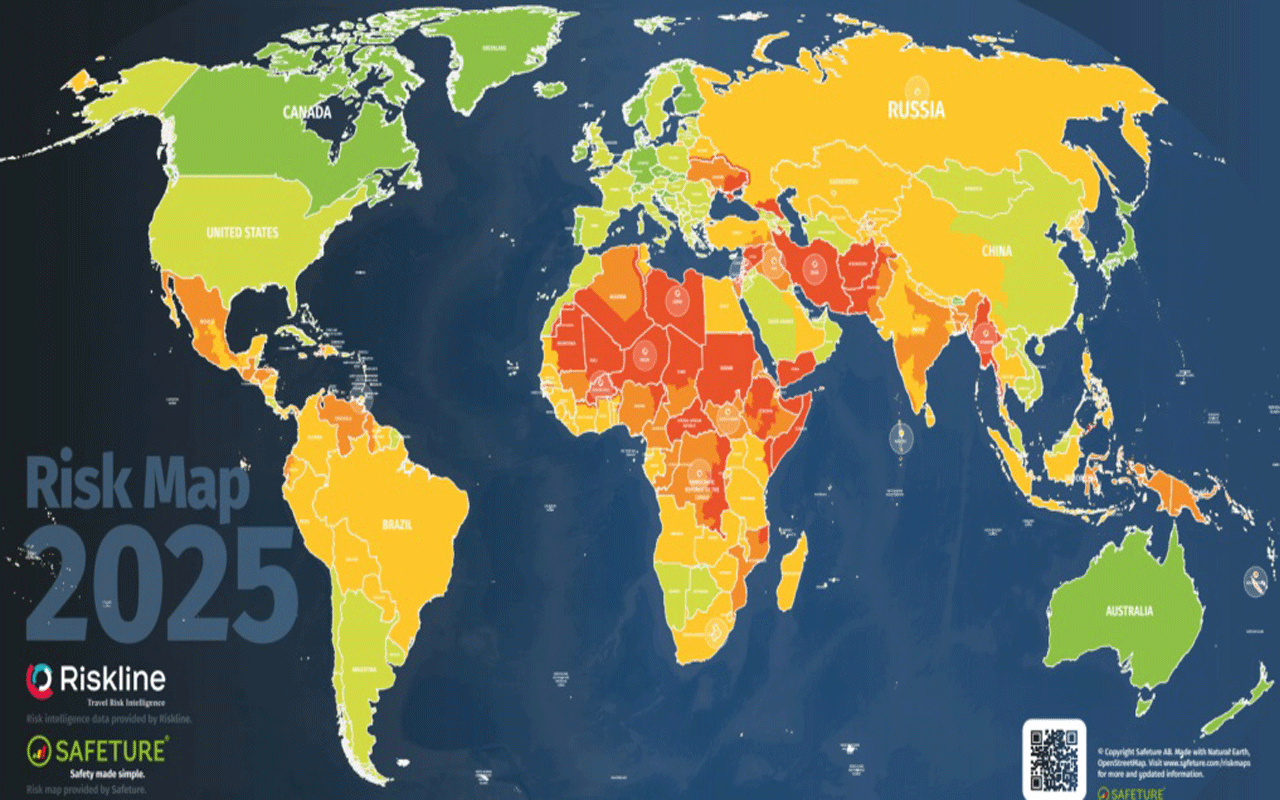 Dünya turizm risk haritası yayınlandı