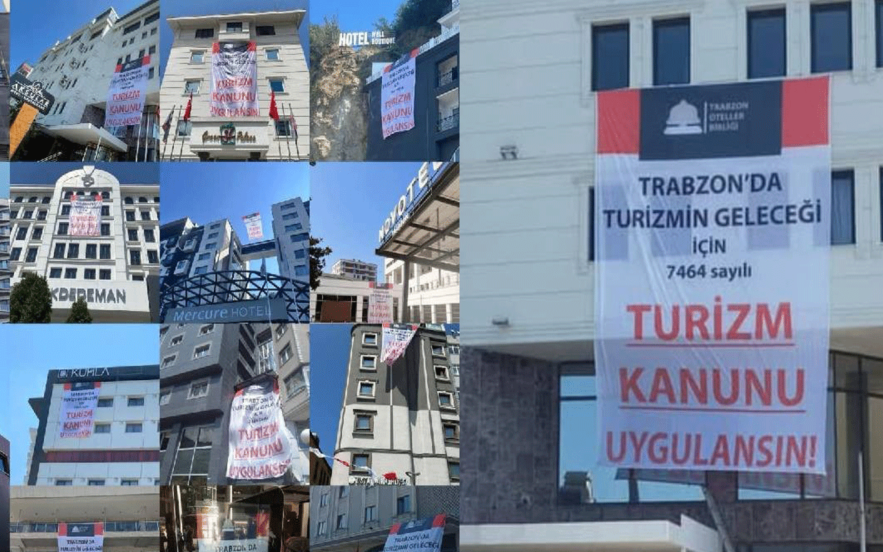 Trabzon’da işler tersine döndü, oteller zorda!