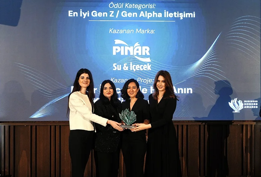 Pınar Su ve İçecek’e Business Honors Awards’tan Çifte Ödül