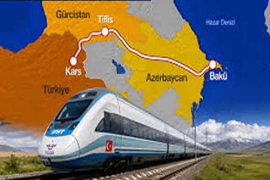 Bakü-Tiflis-Kars Demiryolu Hattı Tam Kapasiteyle Açıldı