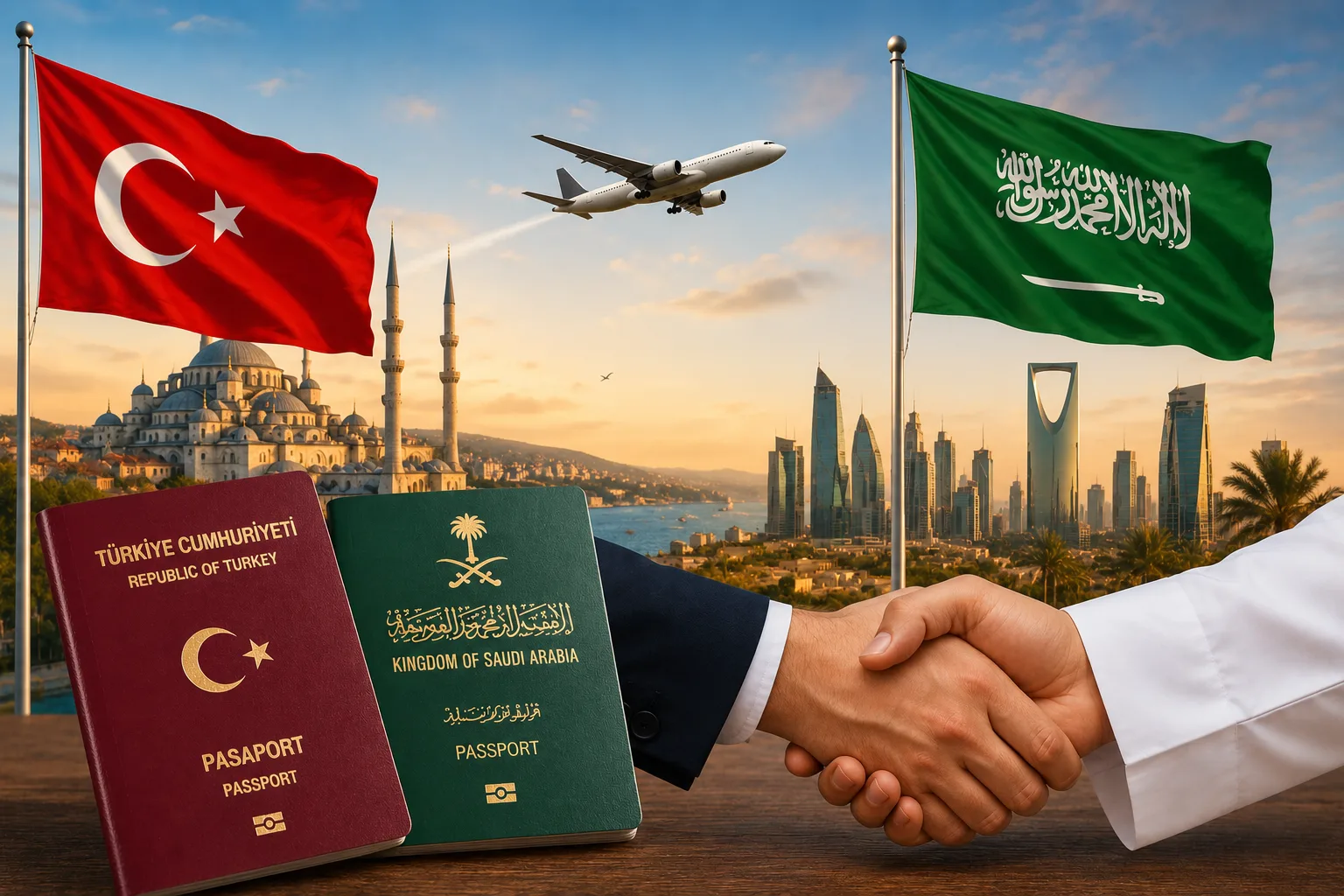 Türkiye ile Suudi Arabistan Arasında Vize Muafiyeti Yürürlüğe Girdi