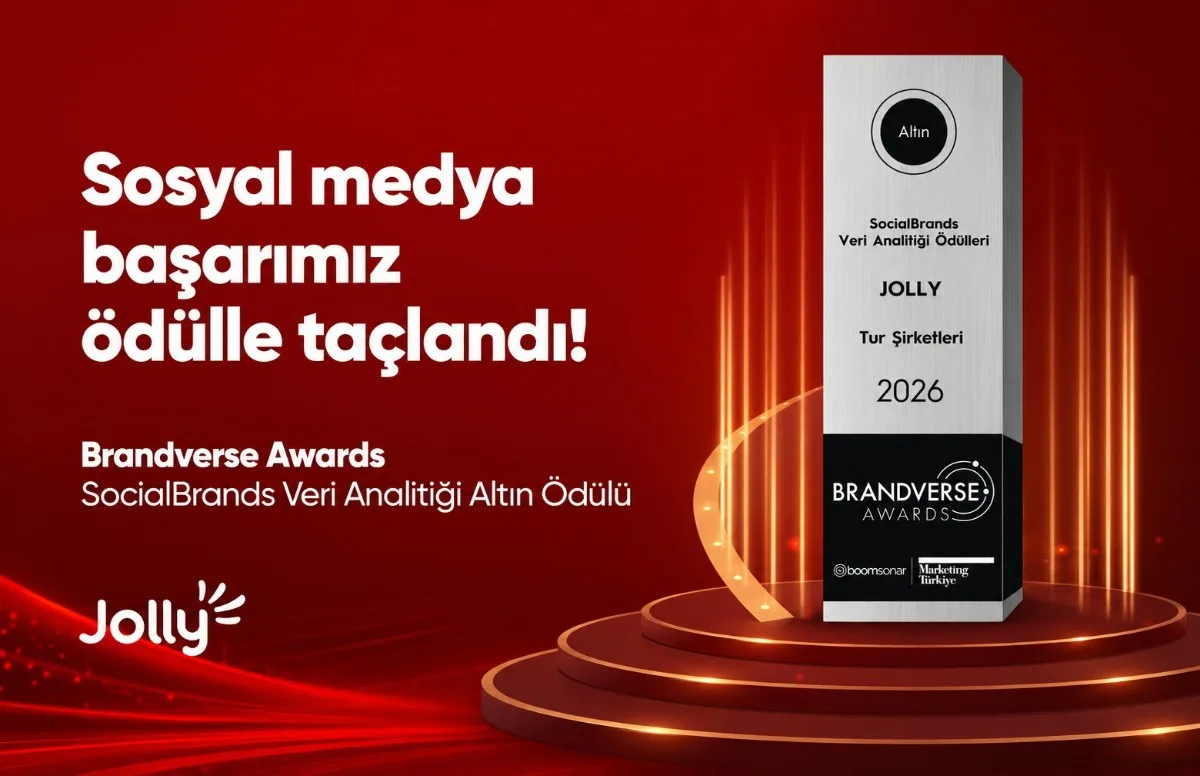 Jolly, dijital iletişim başarısını Altın Ödül’le taçlandırdı