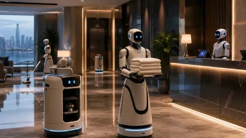 Dünyanın ilk robotik oteli geliyor: Çin’de açılacak