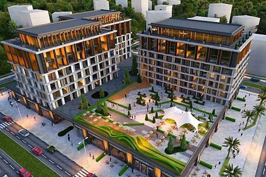 İş merkezi projesi otele dönüştü