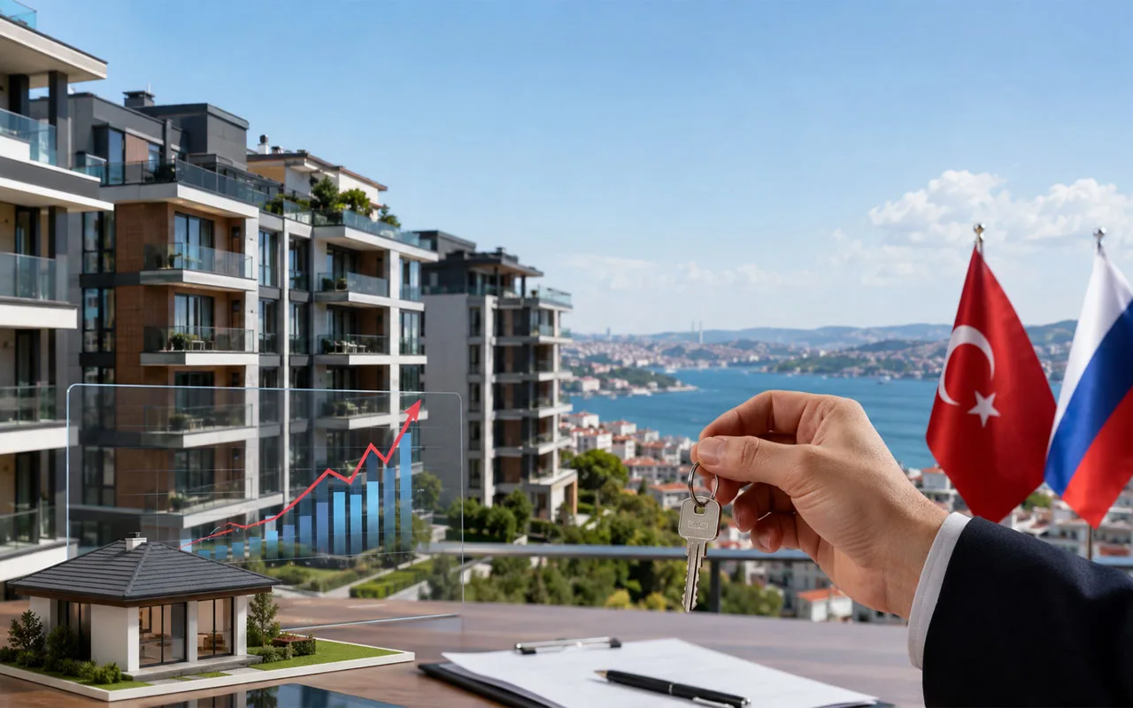 Yabancıya konut satışı yüzde 20,1 arttı: Ruslar ilk sırada