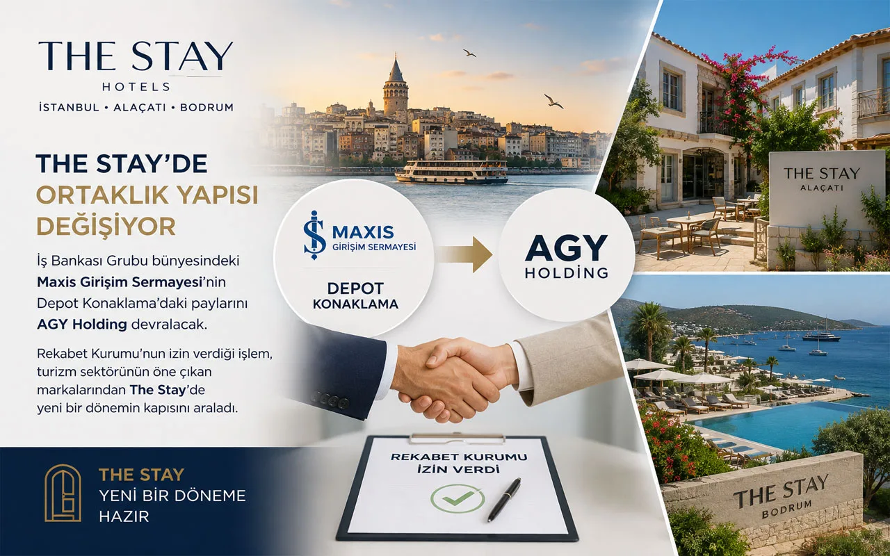 Turizmin gözde zincirinde hisse trafiği: AGY Holding The Stay’e ortak oluyor