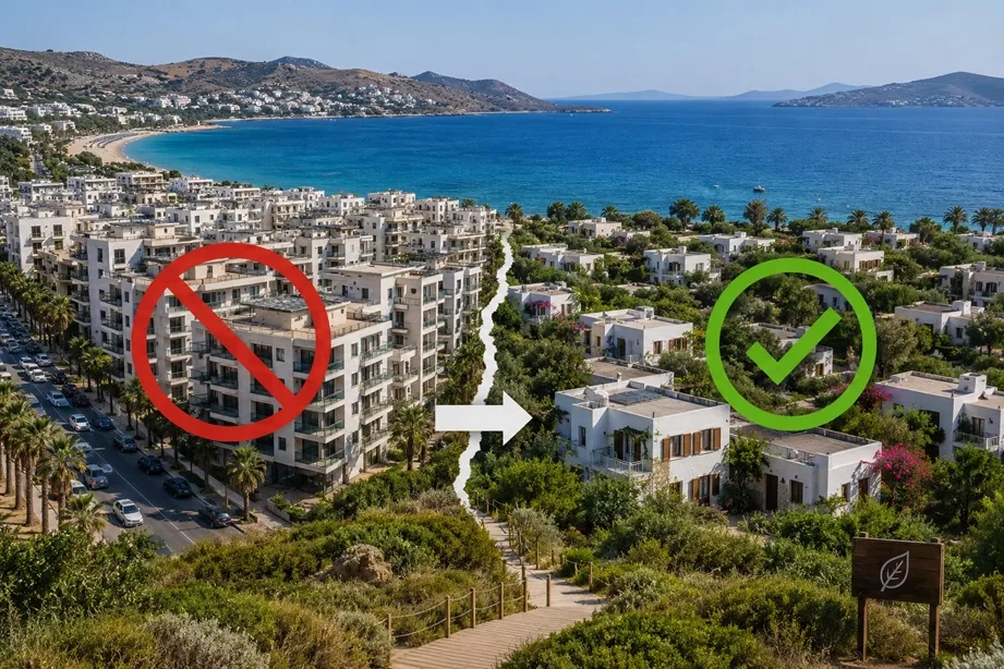 Bodrum Ortakent’te Kritik Turizm ve Doğa Kararı: En Çok 2 Kata İzin