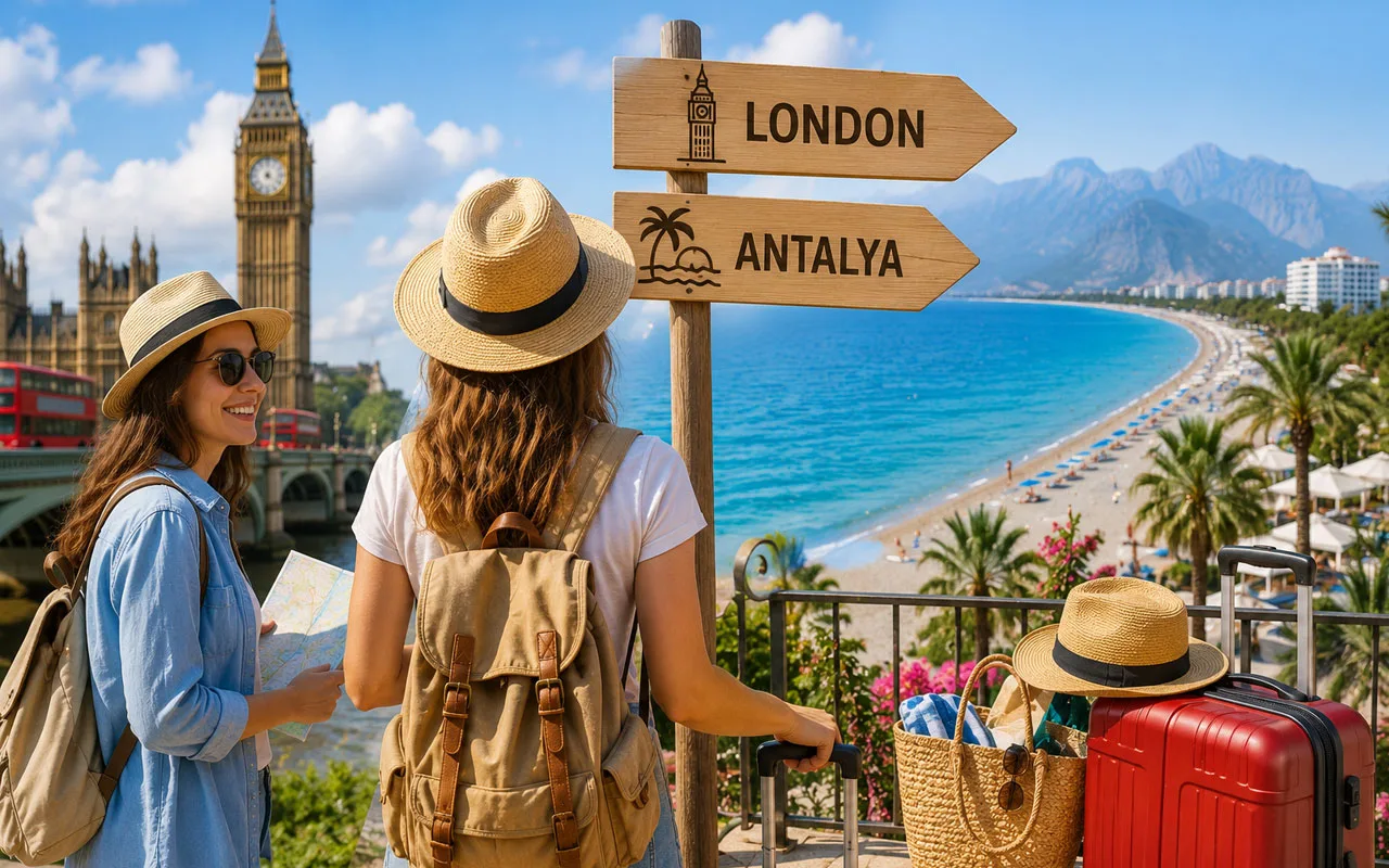 İngiliz Turistte Tatil Alışkanlığı Değişti: Antalya İkinci Sıraya Yerleşti