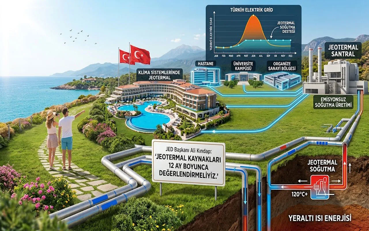 Jeotermal enerji turizme yeni kapı açıyor