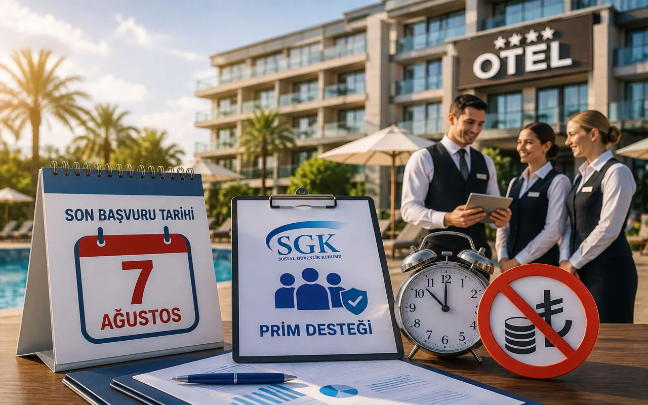 7 Ağustos’u kaçıran oteller SGK prim desteğini alamayacak
