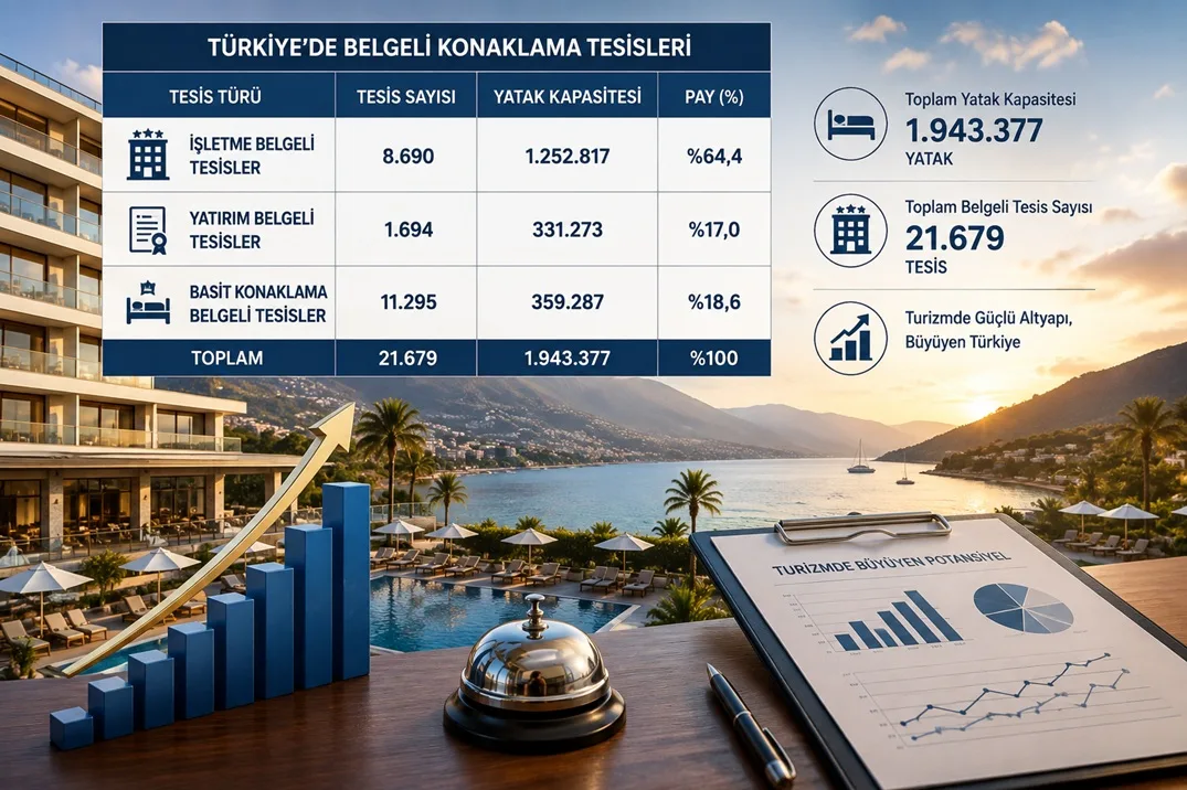 Turizmde dikkat çeken tablo: Belgeli tesislerde yeni eşik