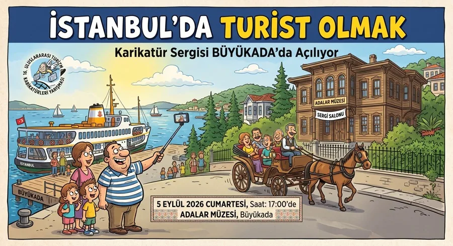 İstanbul’a turist gözüyle karikatürlü bakış