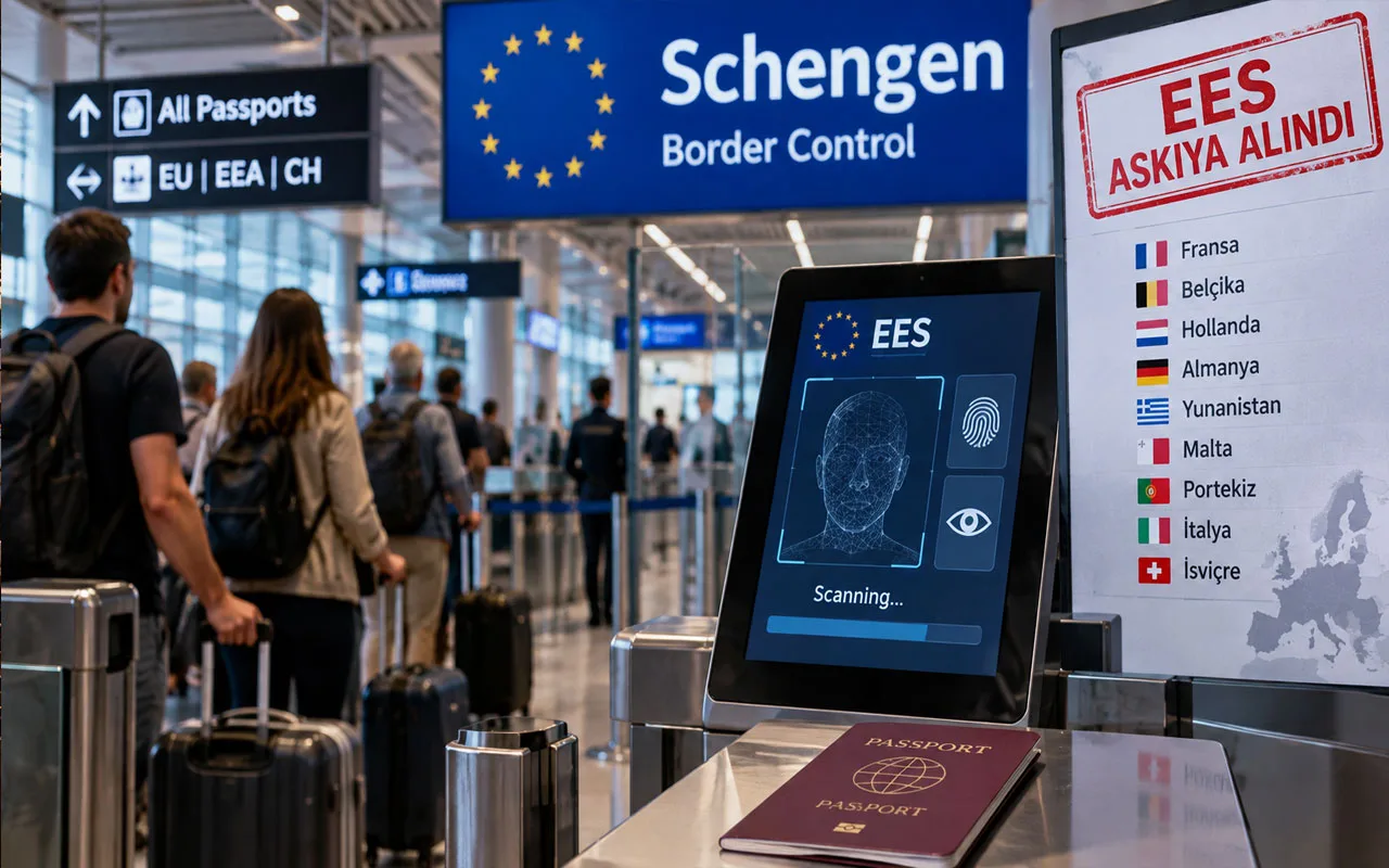 Schengen yolcularını ilgilendiriyor: 9 ülkeden EES kararı