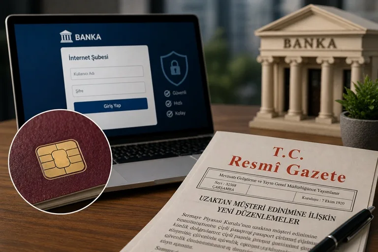 Yabancı yatırımcıya yeni dönem: Çipli pasaportla uzaktan hesap açılacak