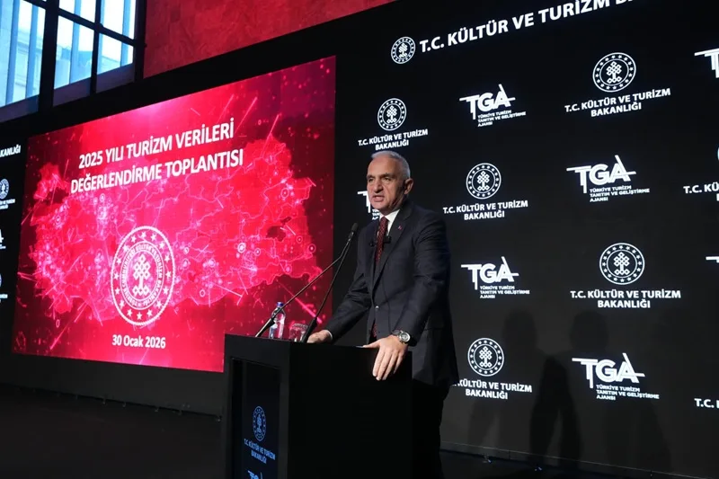 Turizm Gelirinde Cumhuriyet Tarihinin Rekoru: 65,2 Milyar Dolar