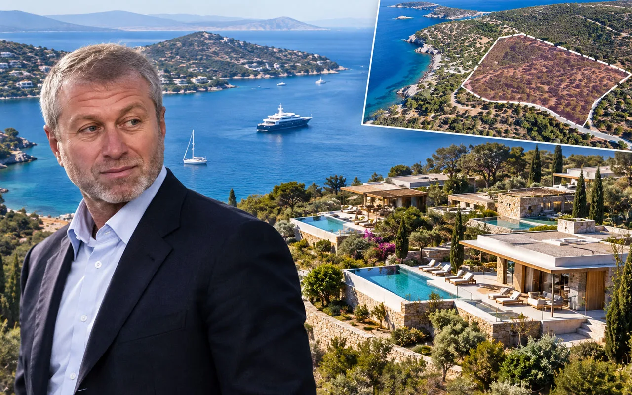 Abramoviç Bodrum’dan 100 dönüm arazi aldı iddiası! Otel yerine 3 malikane
