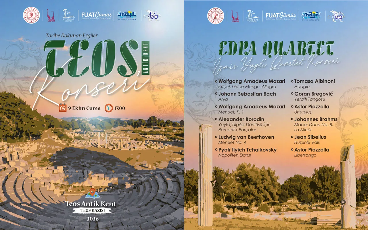 Teos’ta 2 bin 100 yıl sonra tarihi buluşma!