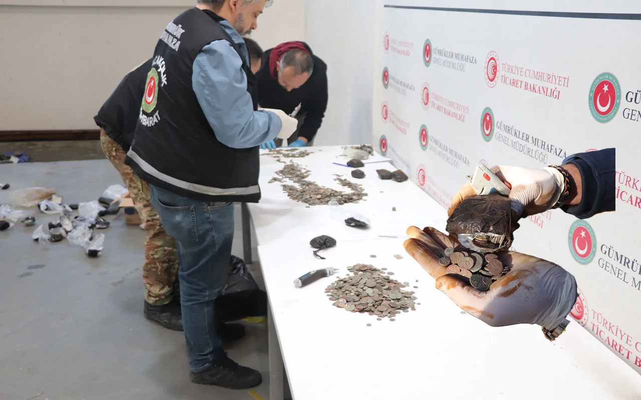 Sınırda tarihî eser operasyonu! 7 bini aşkın eser ele geçirildi