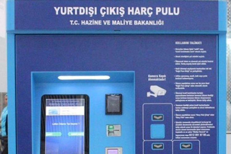 YURT DIŞINA ÇIKIŞ HARCI BİN LİRA OLDU