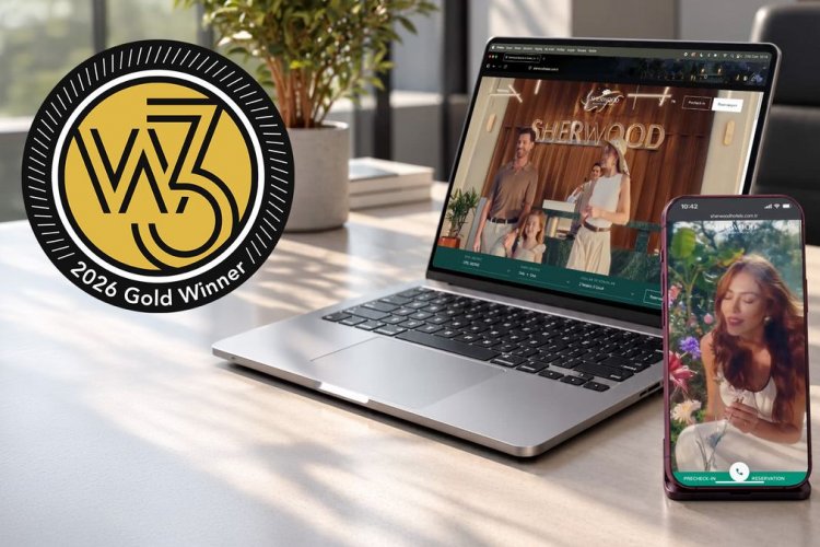 SHERWOOD RESORTS AND HOTELS’IN YENİ WEB SİTESİNE W3 AWARDS’TAN GOLD ÖDÜL