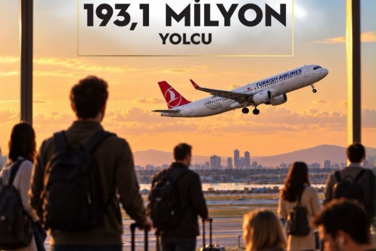 TÜRKİYE HAVACILIKTA REKORA KOŞUYOR: İLK 9 AYDA HAVALİMANLARINDA 193 MİLYONU AŞKIN YOLCU AĞIRLANDI