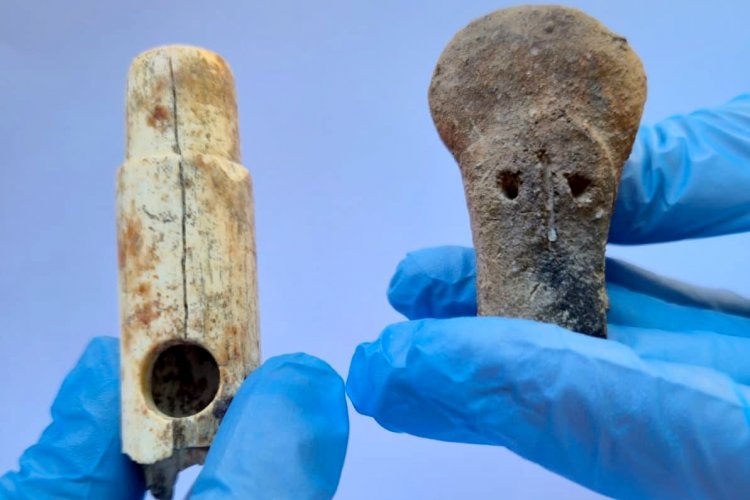 TROYA’DA 160 YILI AŞKIN KAZI TARİHİNİN İLK MÜZİK ALETİ BULUNDU