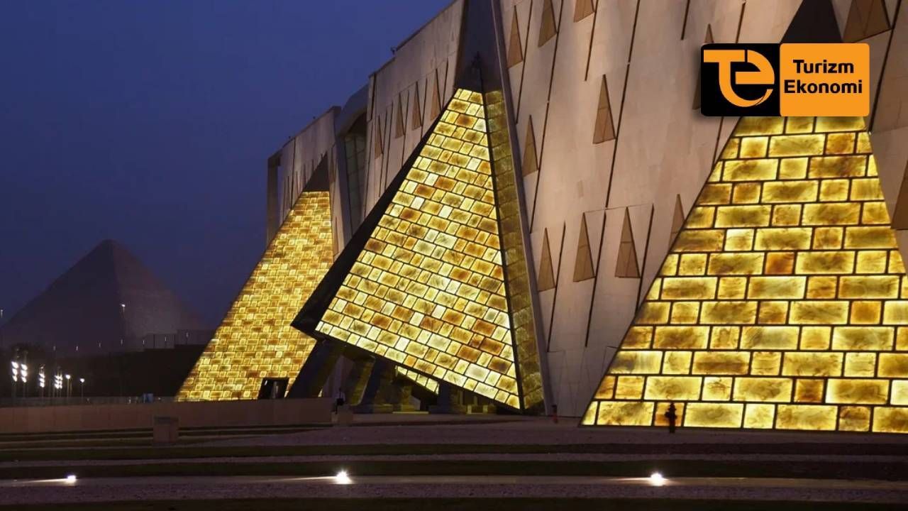 100 bin eser bulunan Grand Egyptian Museum açıldı