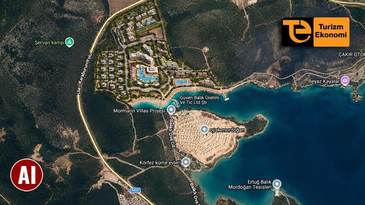 İzmir Karaburun’a 2 milyar TL’lik 240 odalı turizm projesi