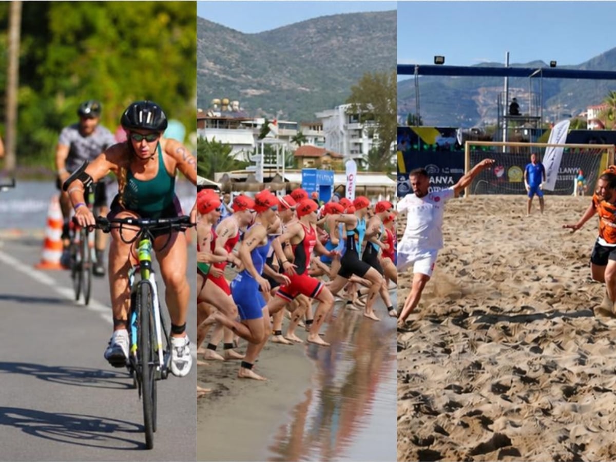 Alanya turizminde sonbahar patlaması: Dünya sporcuları geliyor