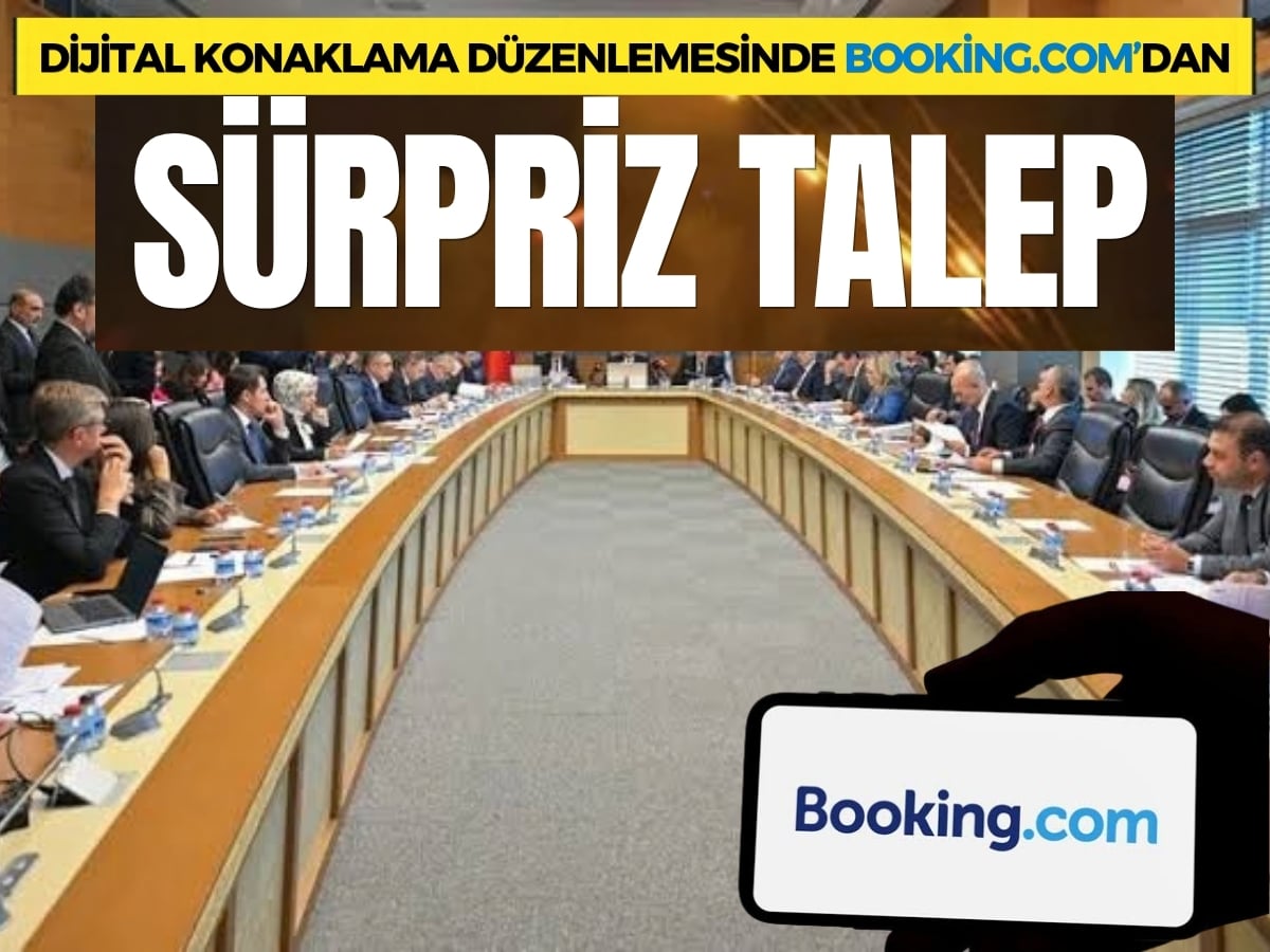 Booking.com dijital konaklama düzenlemesine destek verdi kapsam için de sınır istedi