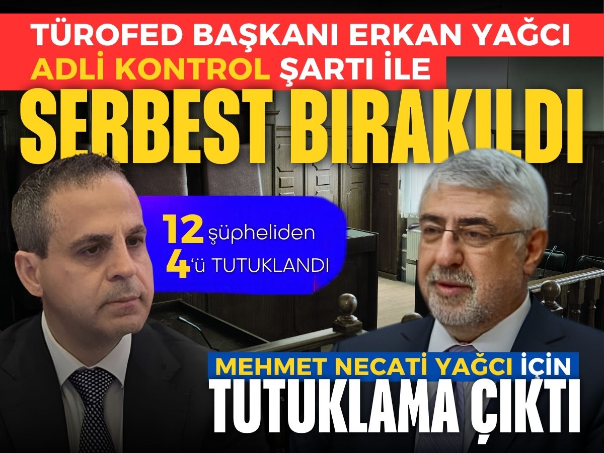 TÜROFED Başkanı Erkan Yağcı için karar açıklandı 