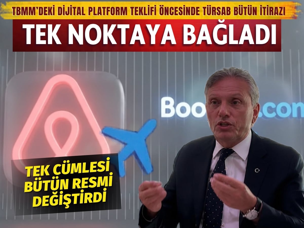 TBMM’deki dijital platform teklifine TÜRSAB’dan kırmızı kartlı formül