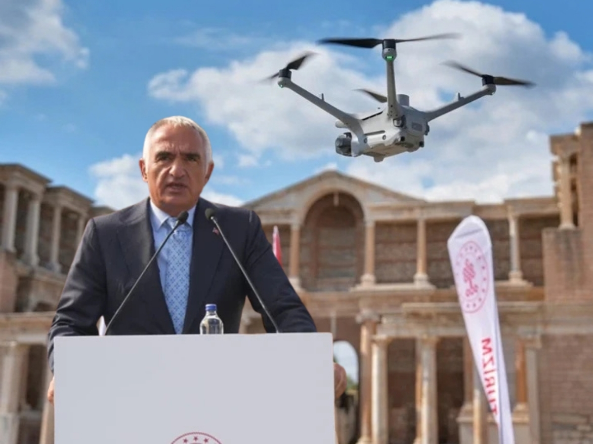 Kaçak kazılara karşı tarihi alanlar dronlarla izlenecek