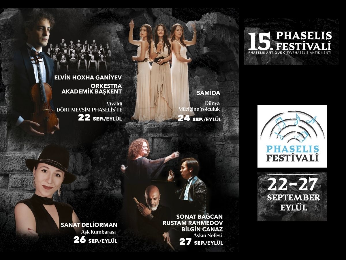 15. Phaselis Festivali Kemer'de