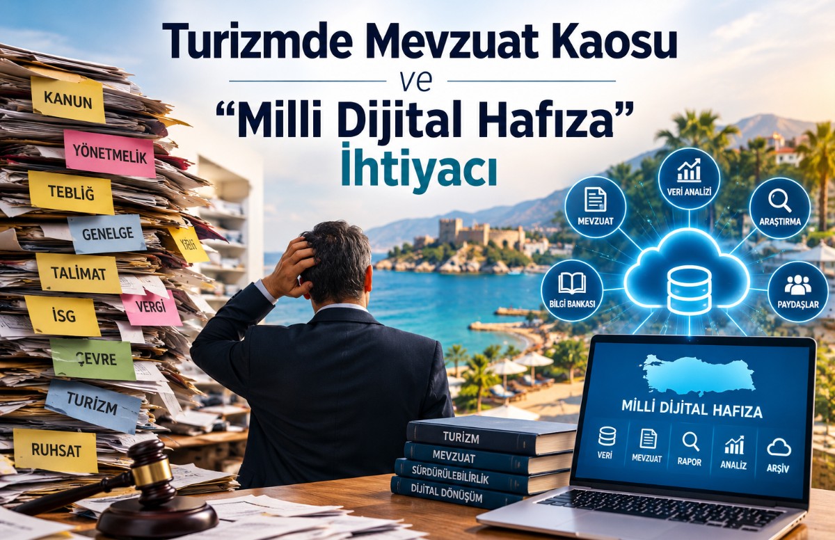 Turizmde mevzuat kaosu ve milli dijital hafıza ihtiyacı