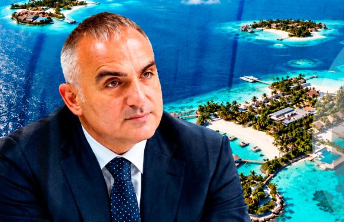 Bakan Ersoy Maldivler’de 5 adalı süper lüks otel açıyor