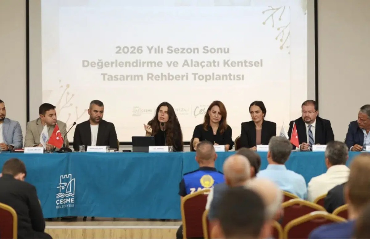 Çeşme Belediyesi, turizmcilerle sezonu değerlendirdi