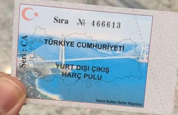 Yurt dışı çıkış harcına büyük zam