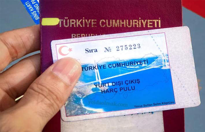 Yurt dışı çıkış harcına yüzde 25 zam