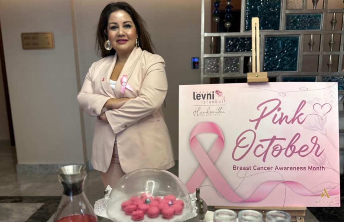 Levni Otelleri Genel Müdürü Hatice Özcan’dan Pink October’a anlamlı destek